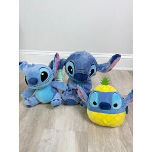 3 Stitch Stuffed Animal Plushies Stuffies